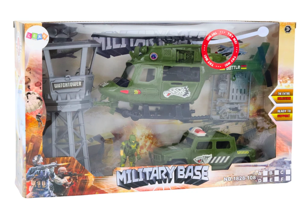 Lean Toys Karinis žaidimų rinkinys