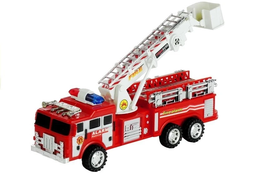 Lean Toys Ugniagesių rinkinys ugniagesių šalmo gesintuvas