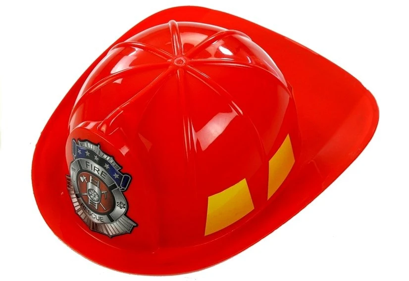Lean Toys Ugniagesių rinkinys ugniagesių šalmo gesintuvas