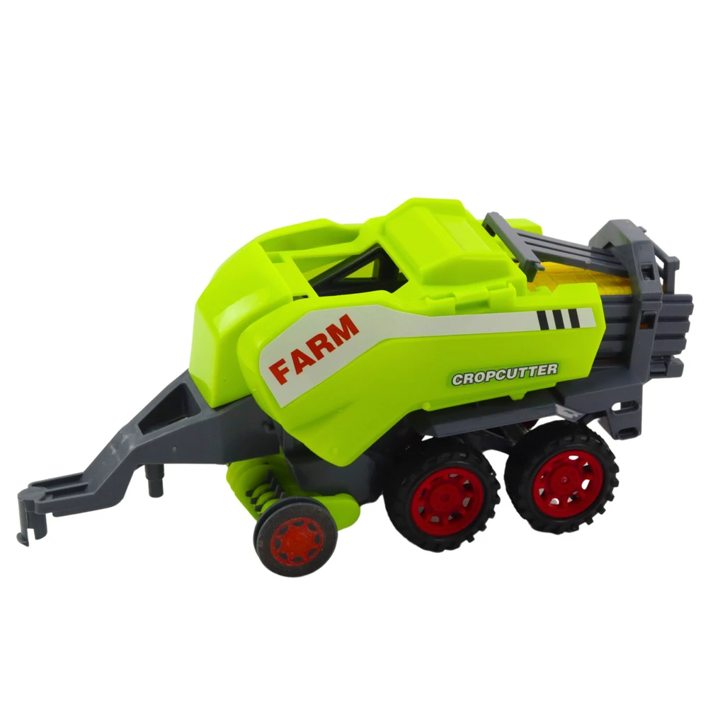 Lean Toys Traktorius su šieno presu