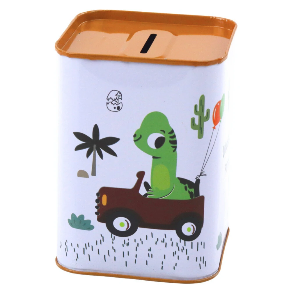 Lean Toys Metalinis taupyklės dinozauras automobilyje 11x8 cm