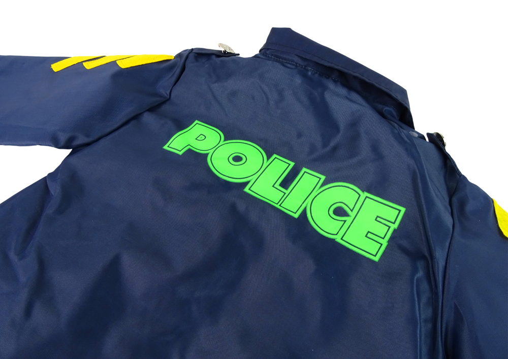Lean Toys Policininko kostiumo aksesuarai, ženkleliai, karnavalas, 8 dalys