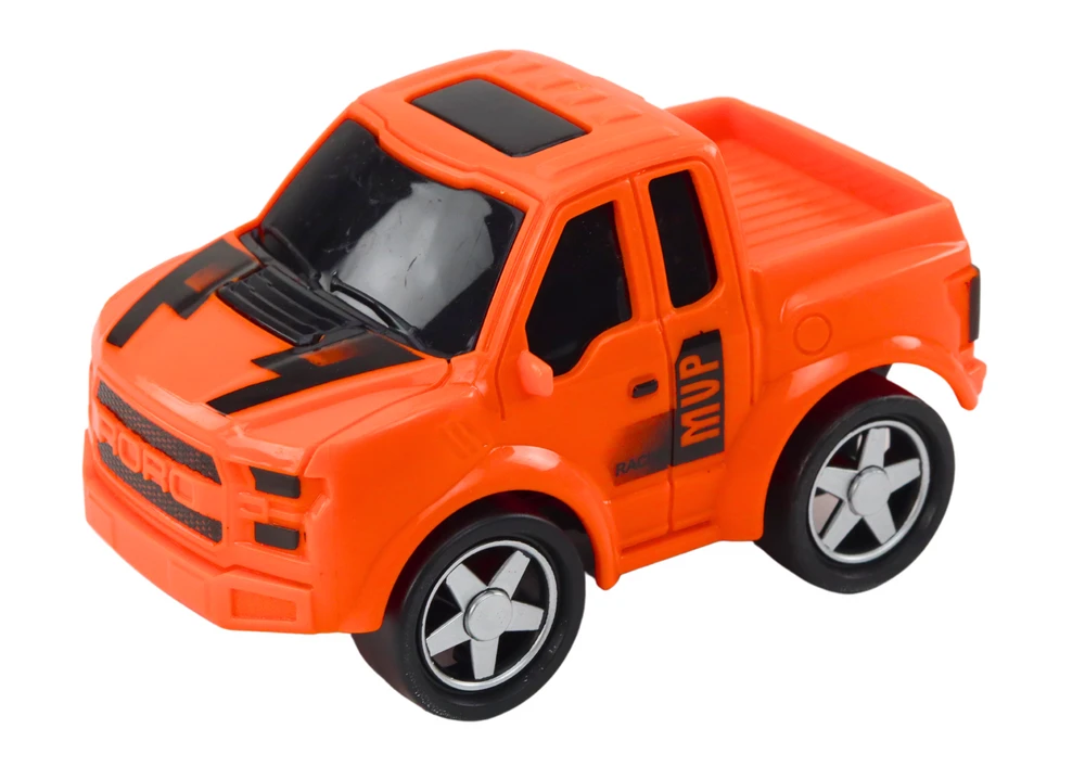 Lean Toys Evakuatorius su šviesomis ir garsais 1:16, oranžinė mašina