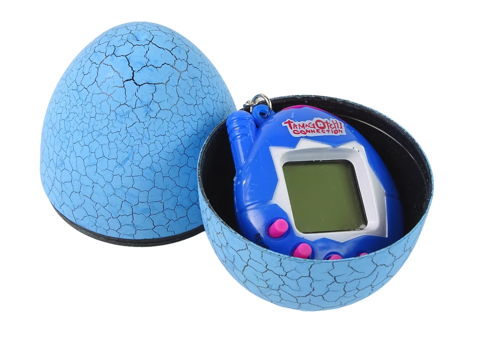 Lean Cars Elektroninis gyvūnėlis Tamagotchi mėlyname kiaušinyje