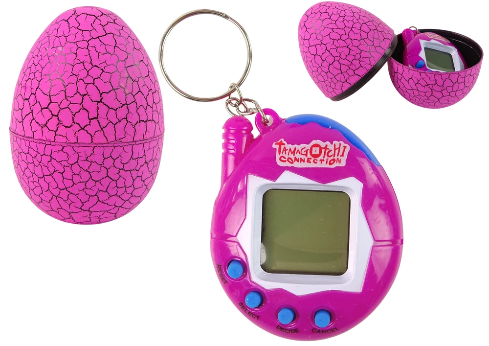Lean Cars Rožinis Tamagotchi žaidimas elektroninis augintinis