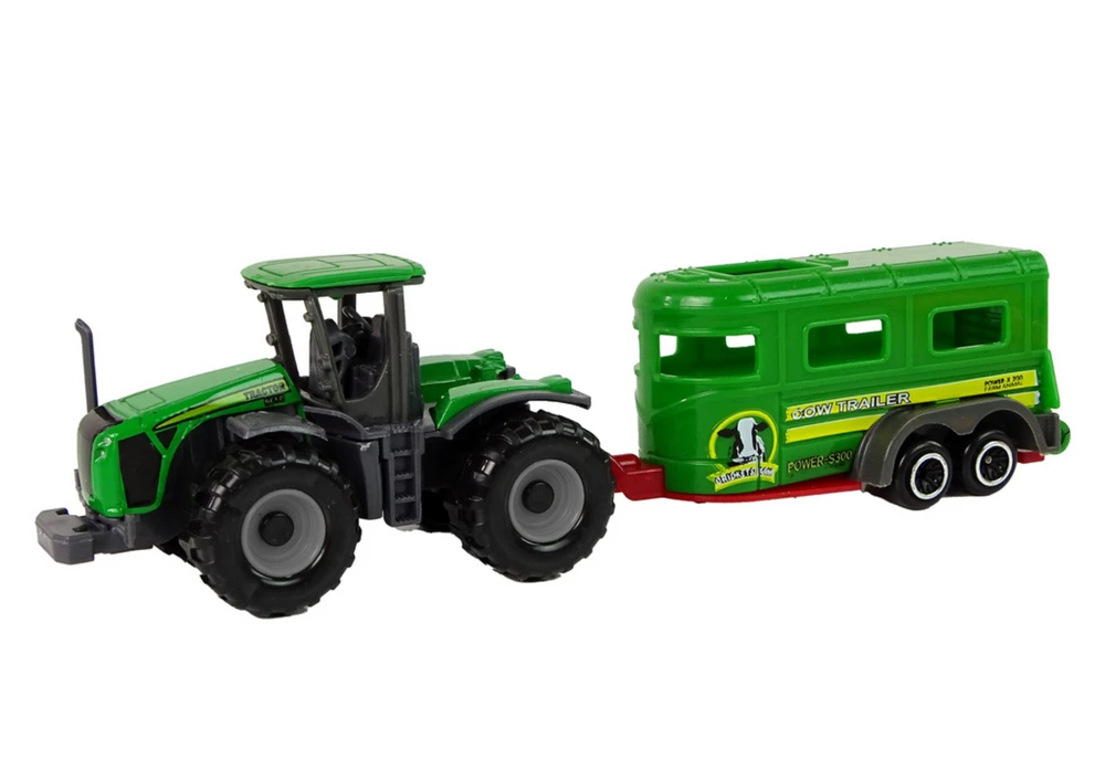 Traktorius su priekaba Lean Toys