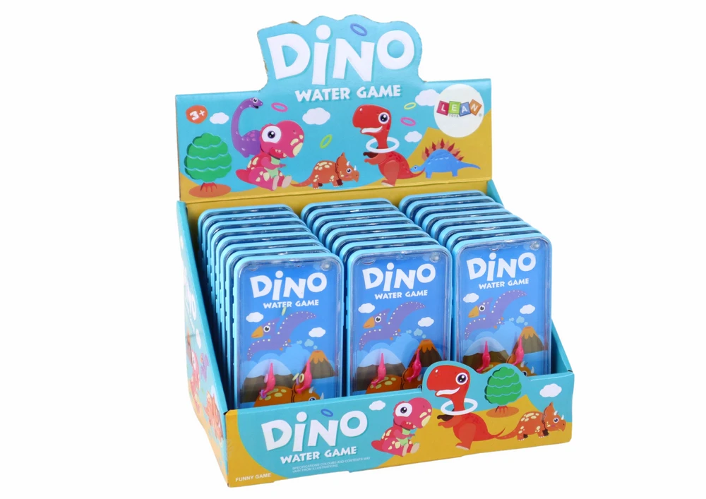 Vandens arkadinių žaidimų konsolė telefonas Dinozauras Lean Toys, mėlyna