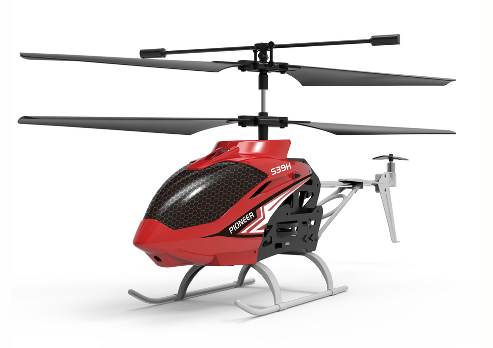 Zdalnie RC Sraigtasparnis S39H Syma, raudonas