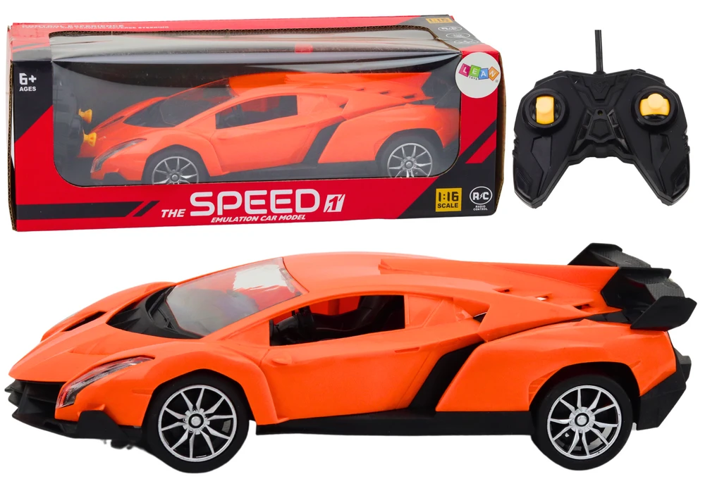 Lean Toys Nuotoliniu būdu valdomas sportinis automobilis