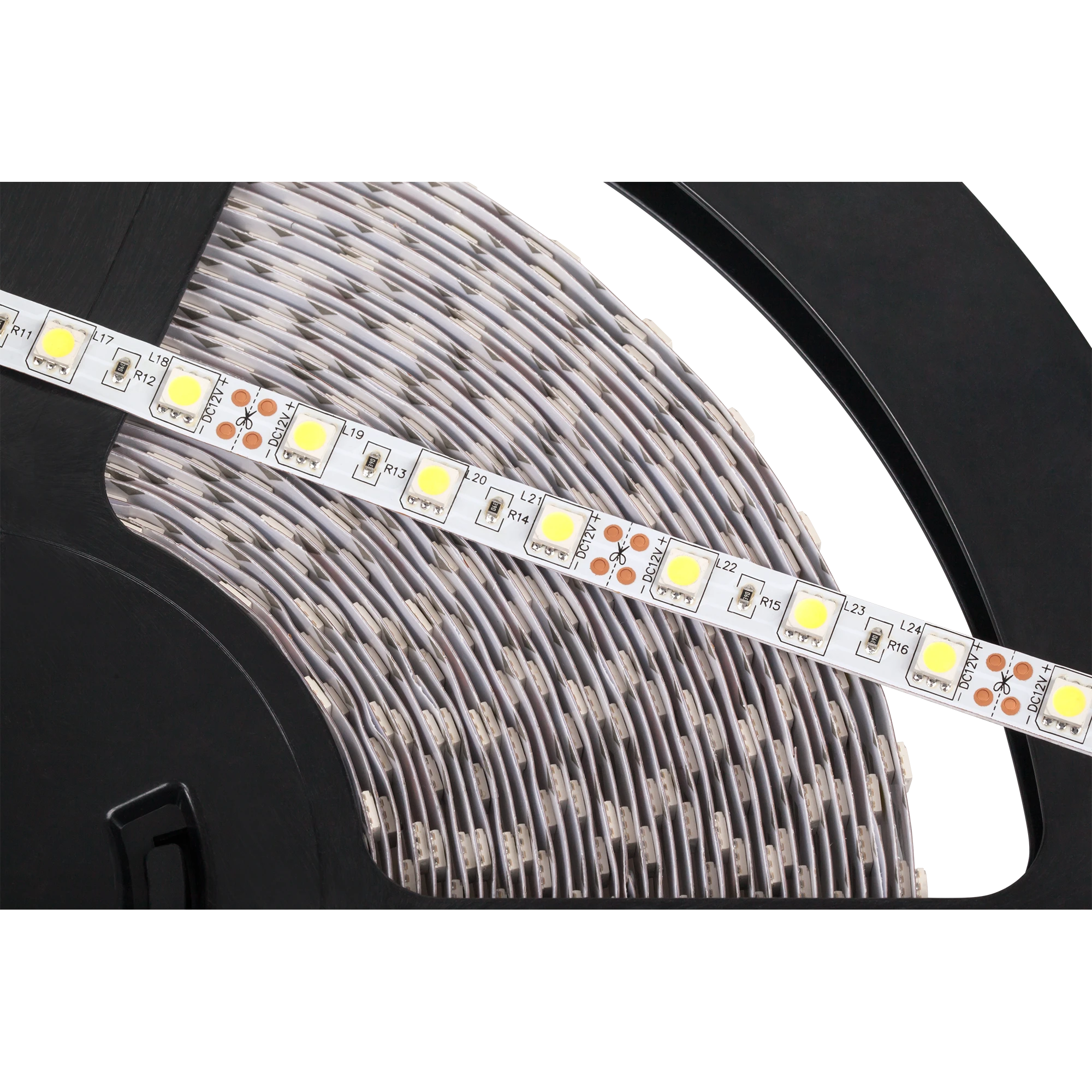 LED styga 25m Rebel (1500x5050 SMD) šaltai balta, 12V