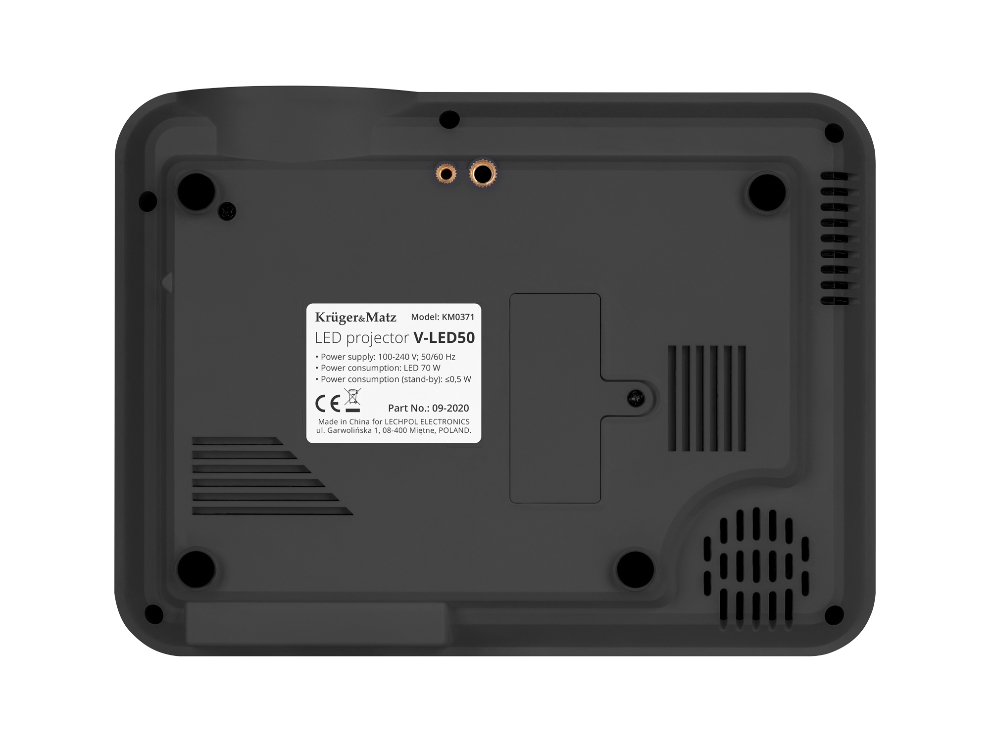 Projektorius Kruger & Matz V-LED50 LED 1280 x 720px 2800lm LED, WiFi