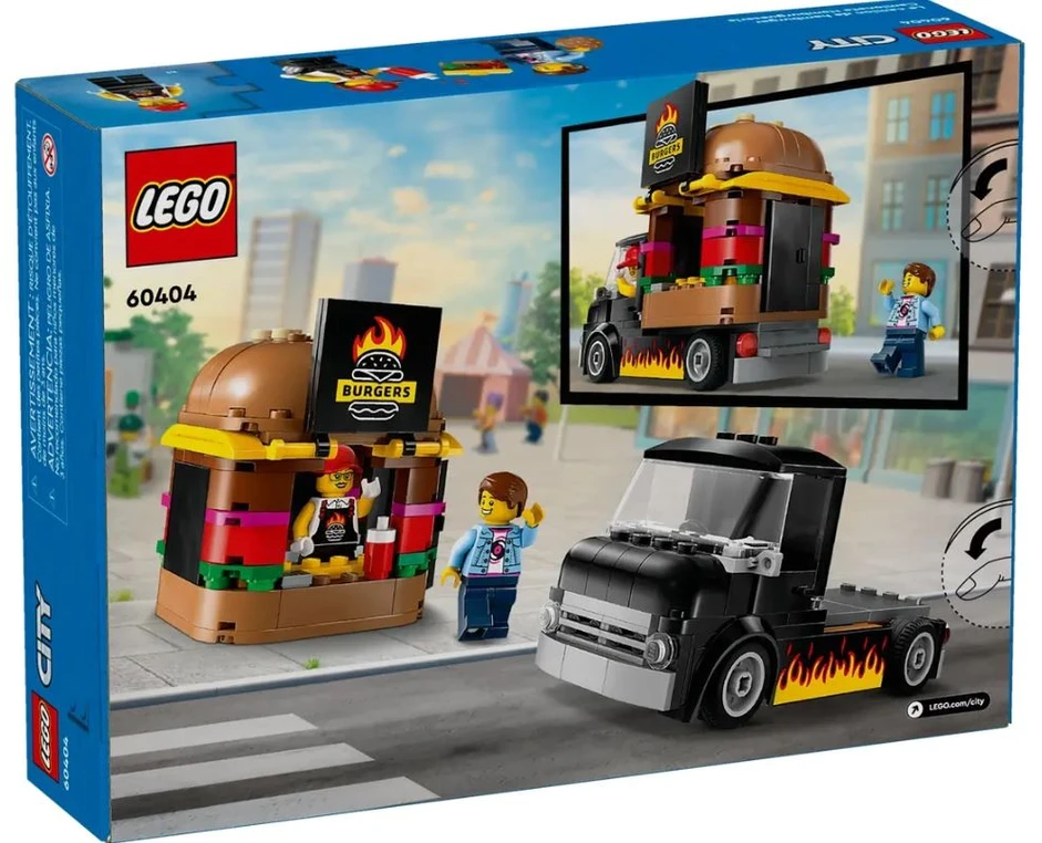 LEGO® Klocki city ciężarowka su burgerami 60404