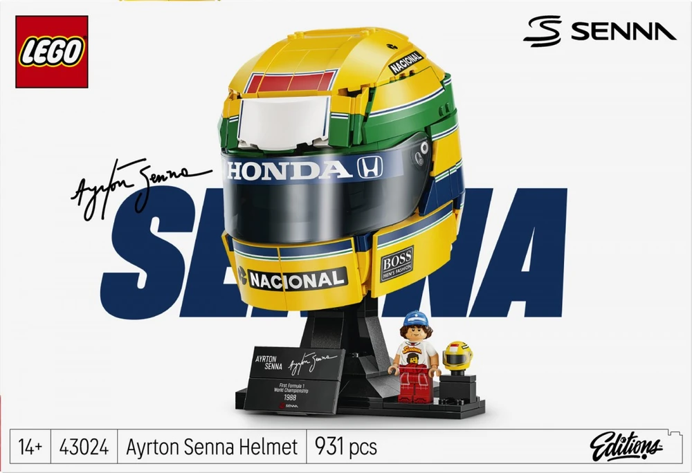 *****LEGO EDITIONS Kask Ayrton Senna 43024