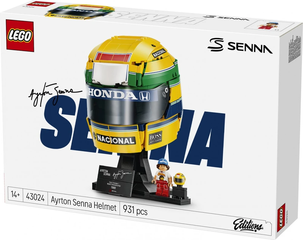 *****LEGO EDITIONS Kask Ayrton Senna 43024