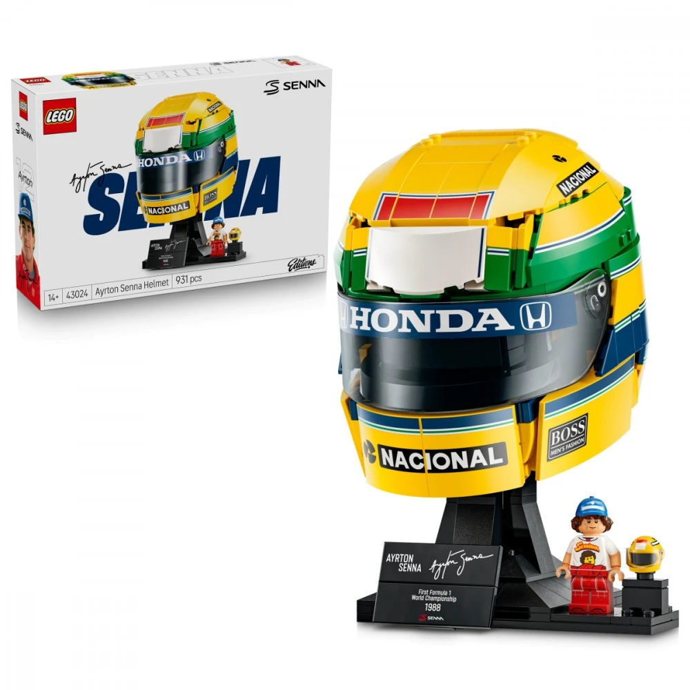 *****LEGO EDITIONS Kask Ayrton Senna 43024