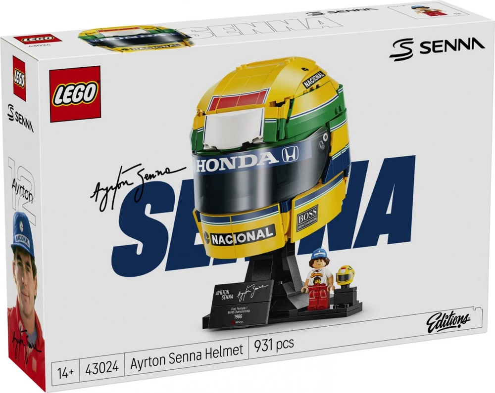 *****LEGO EDITIONS Kask Ayrton Senna 43024