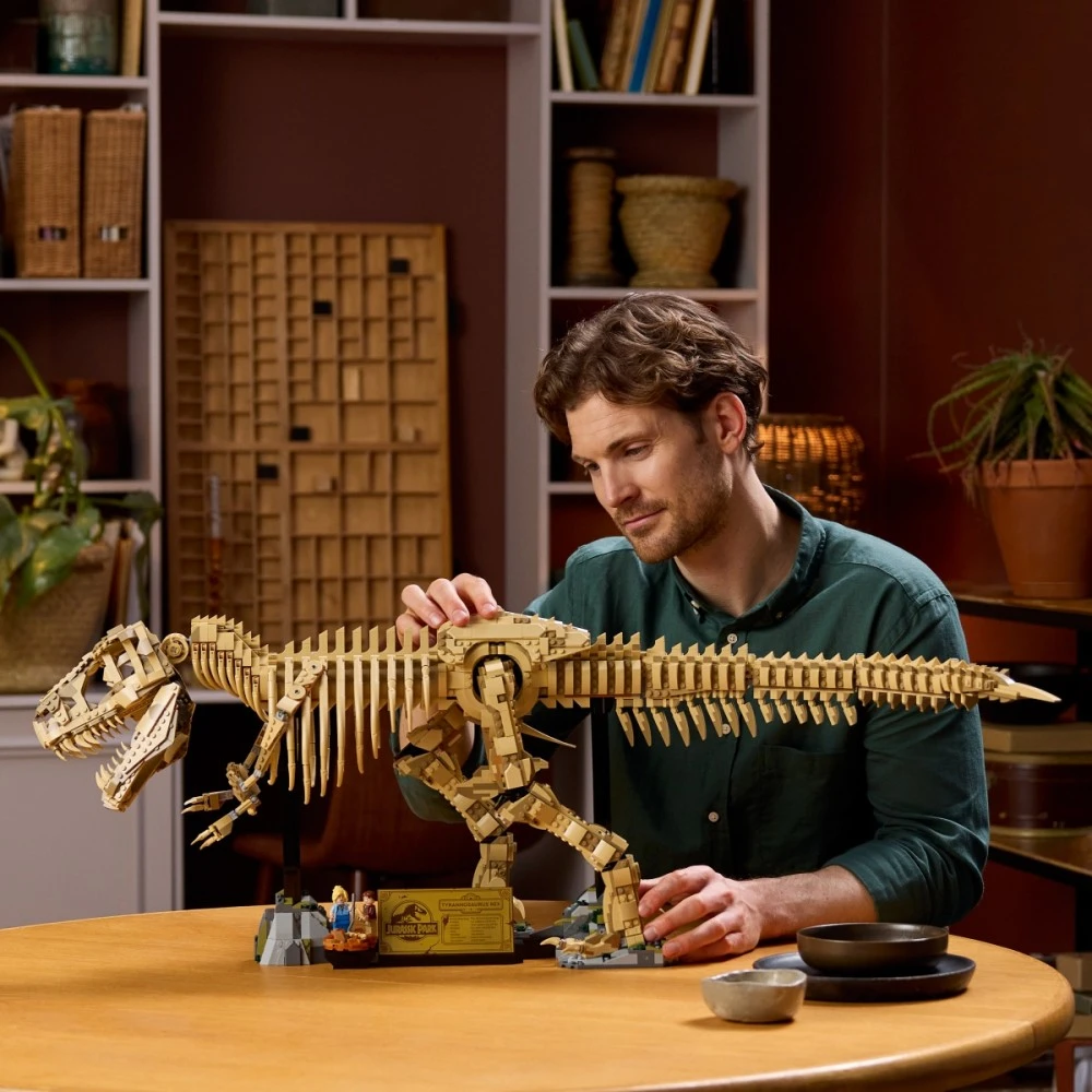 LEGO® Klocki jurassic world szkielety dinozaurów: tyranozaur 76968