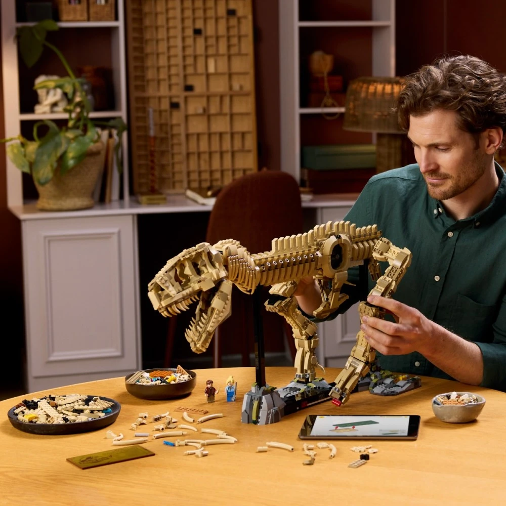 LEGO® Klocki jurassic world szkielety dinozaurów: tyranozaur 76968