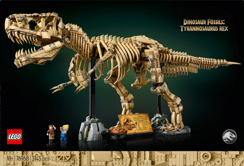 LEGO® Klocki jurassic world szkielety dinozaurów: tyranozaur 76968