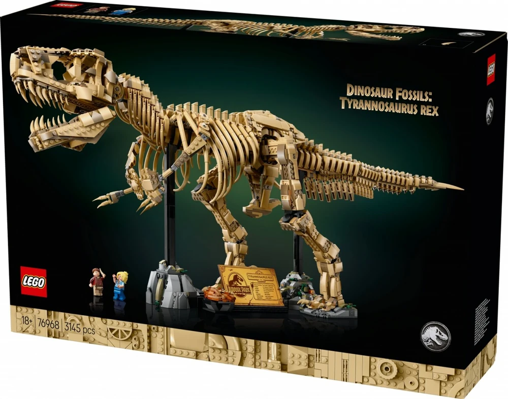 LEGO® Klocki jurassic world szkielety dinozaurów: tyranozaur 76968
