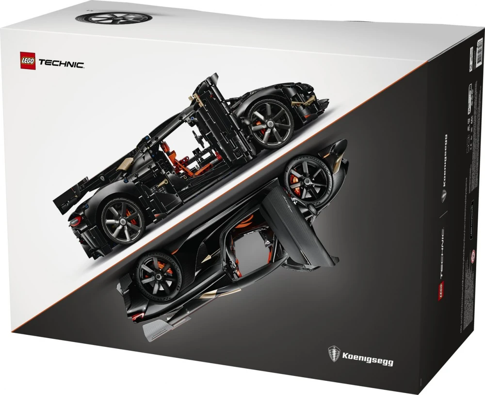 LEGO® Klocki technic koenigsegg sadairs spear megacar 42232