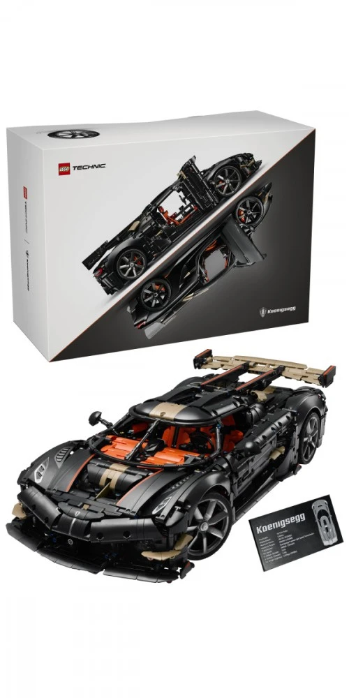 LEGO® Klocki technic koenigsegg sadairs spear megacar 42232