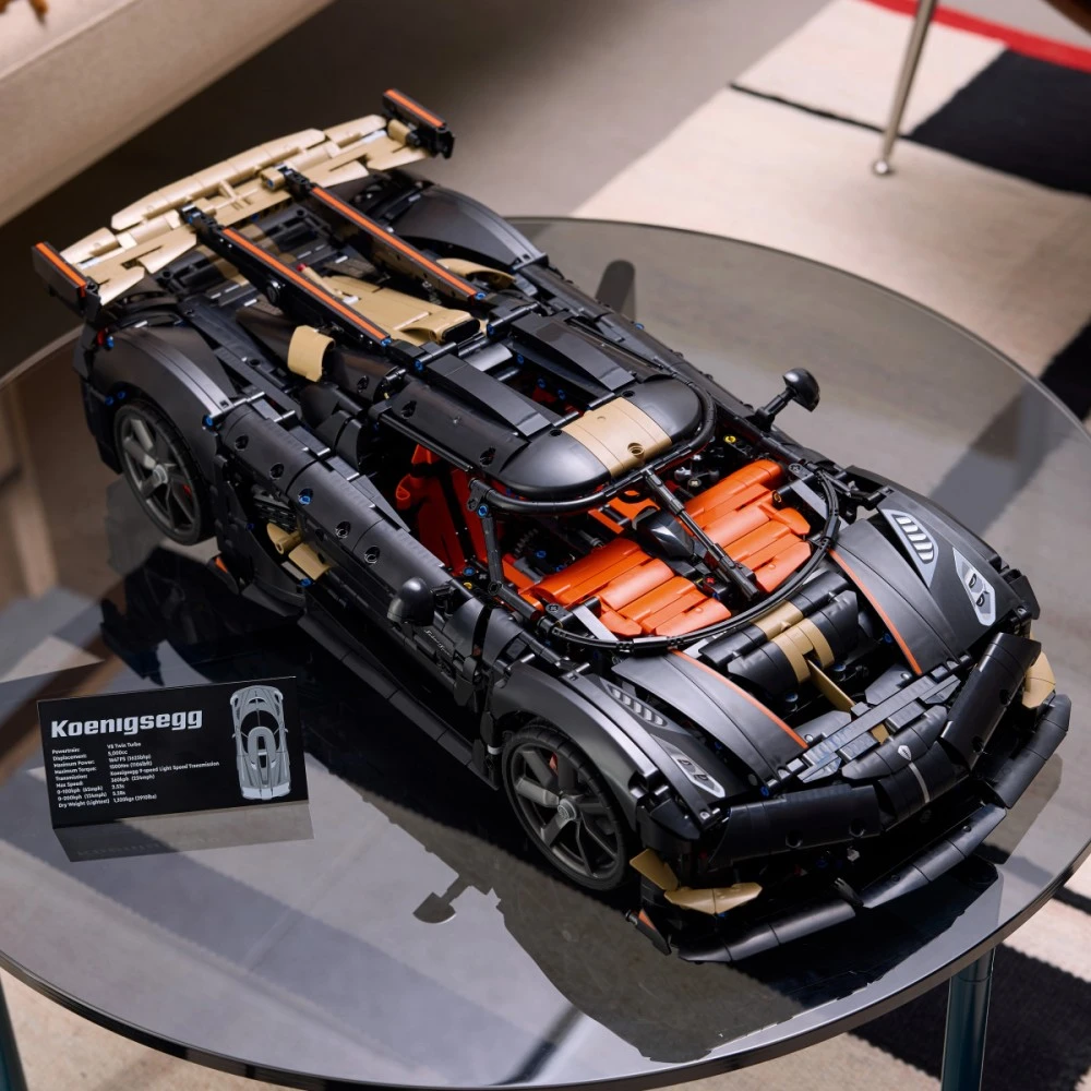 LEGO® Klocki technic koenigsegg sadairs spear megacar 42232
