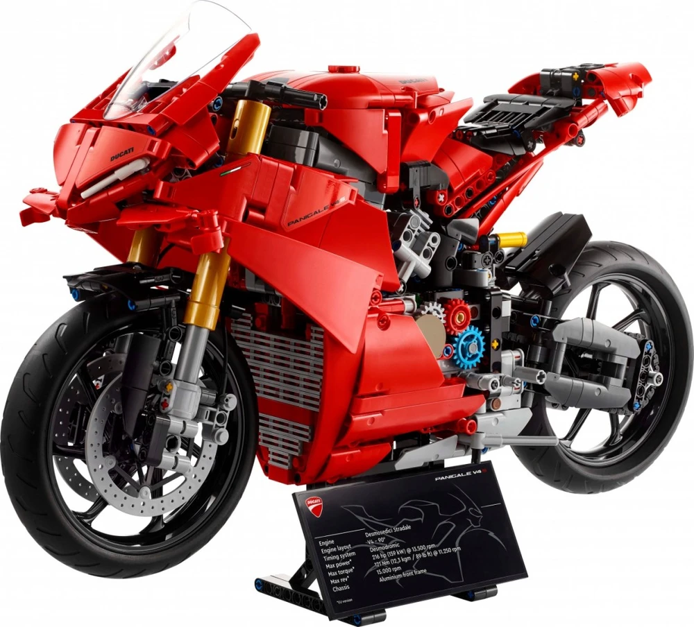 LEGO® Techniniai blokai Ducati Panigale V4 S motociklas 42202