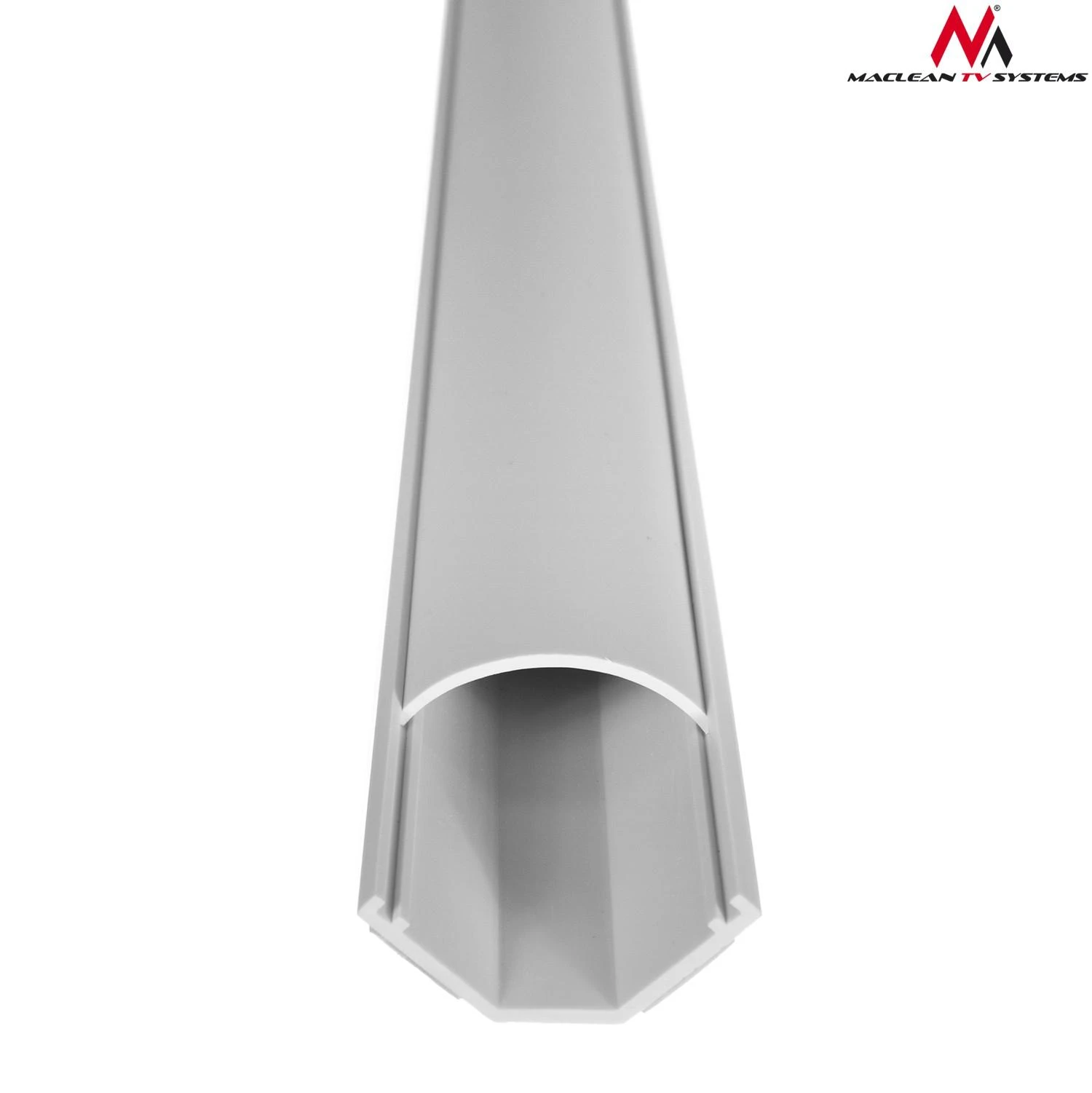 MACLEAN MCTV-577 Maclean MCTV-577 Kabelio dangtelis kabeliniam kanalui 1,5m 73 * 42MM Baltas su juostele