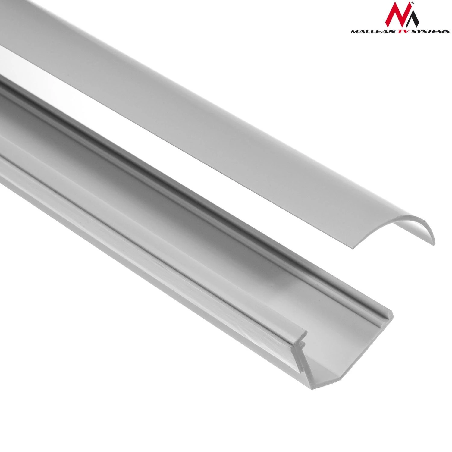 MACLEAN MCTV-577 Maclean MCTV-577 Kabelio dangtelis kabeliniam kanalui 1,5m 73 * 42MM Baltas su juostele