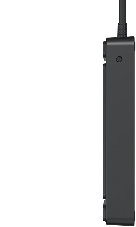 Listwa przepięciowa, 6 gniazd 2p+su oraz gniazdami usb a, usb c, 2m, schuko ; kel