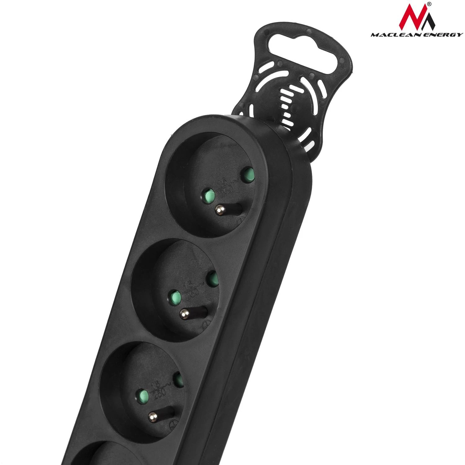 MACLEAN MCE185 Maclean MCE185 Power Strip 5 lizdas su jungikliu 5 m