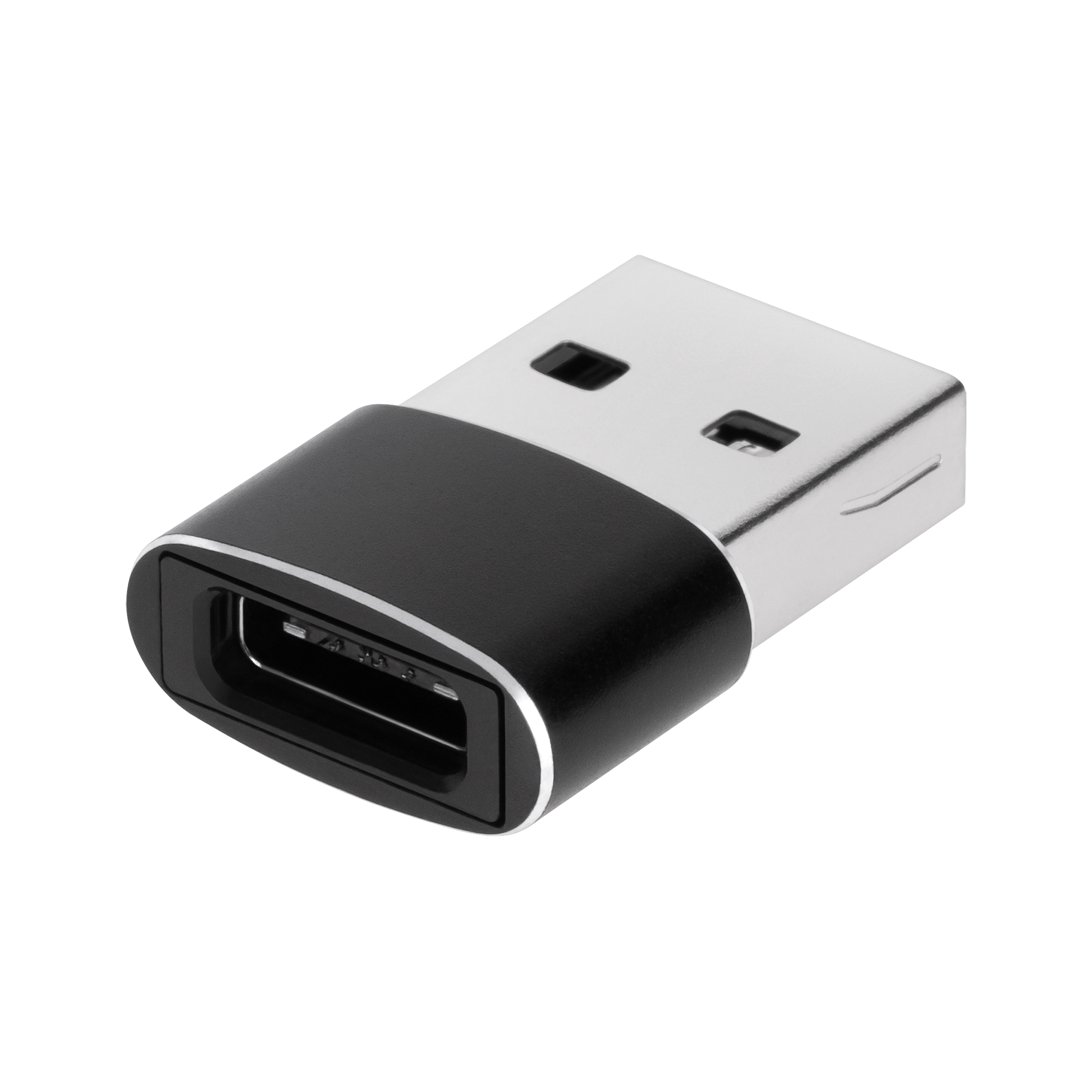 Oem Adapteris USB – USB C - Juodas