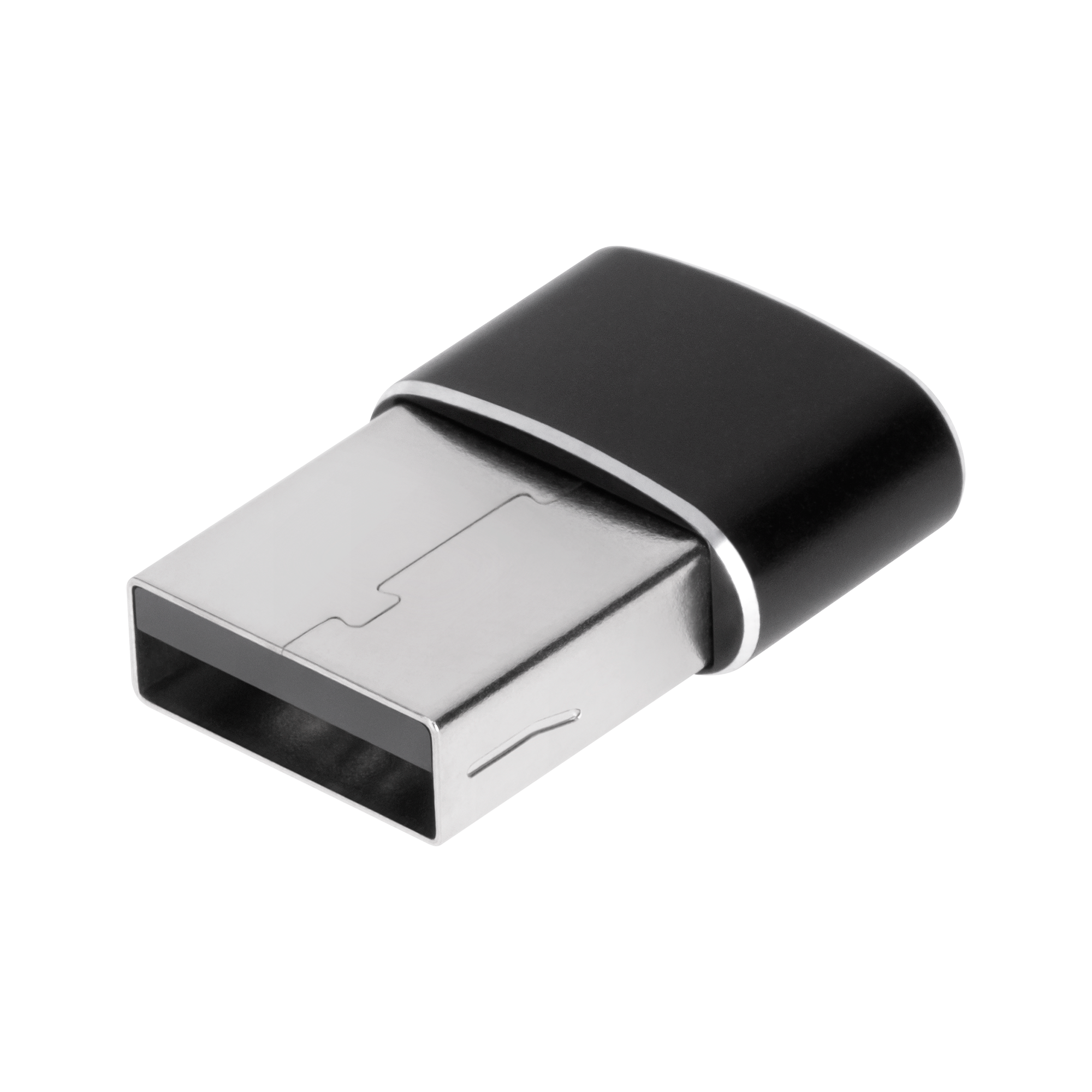 Oem Adapteris USB – USB C - Juodas
