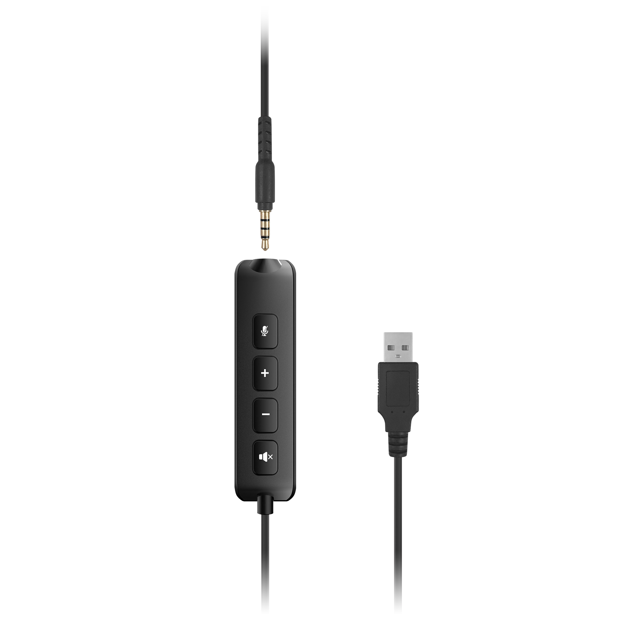 Ausinės su mikrofonu kompiuteriui (USB) Kruger & Matz P3