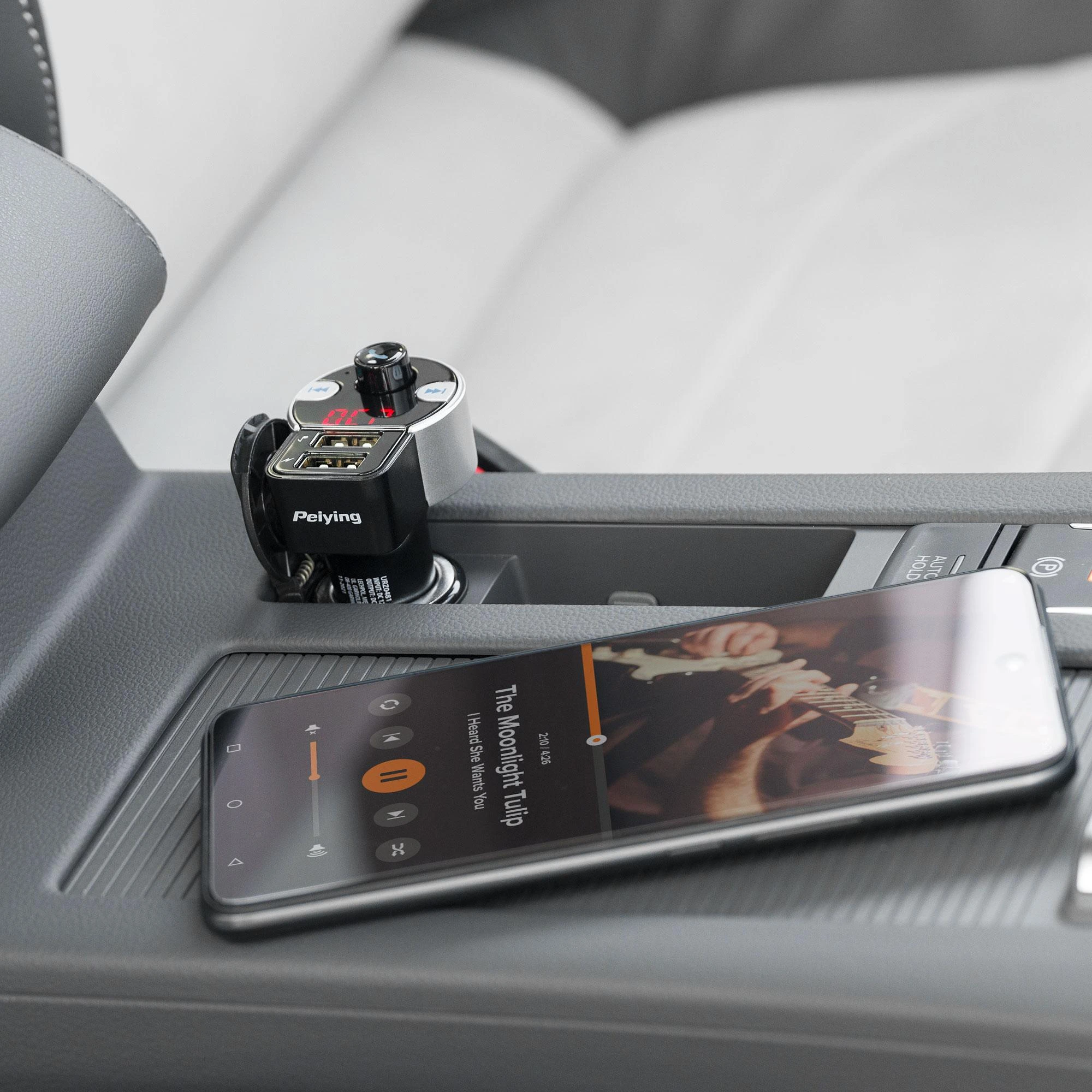 OEM FM moduliatorius Peiying Bluetooth 4.2
