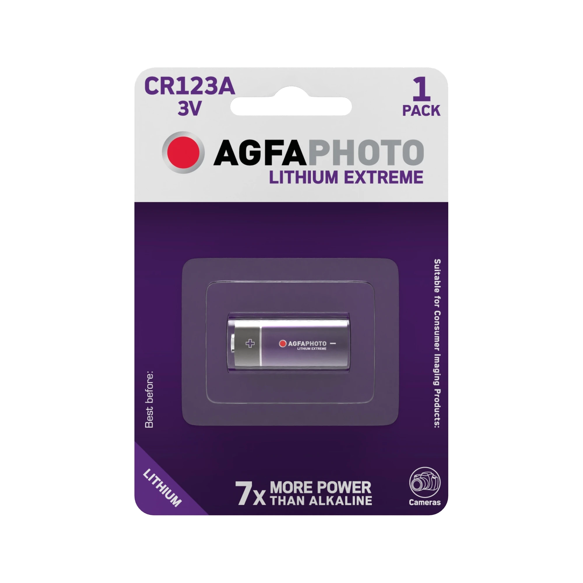Oem AgfaPhoto CR123 baterija