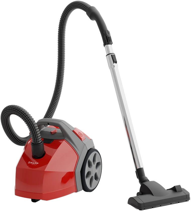SMAPP 608.2 vacuum cleaner, red