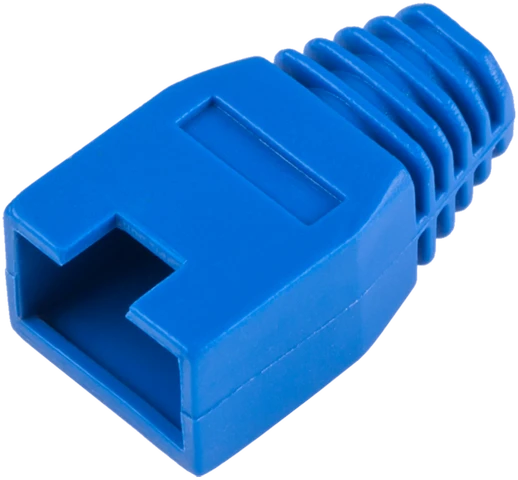 Osłona Guminis dangtelis 8p8c RJ45 kištukui, mėlynas
