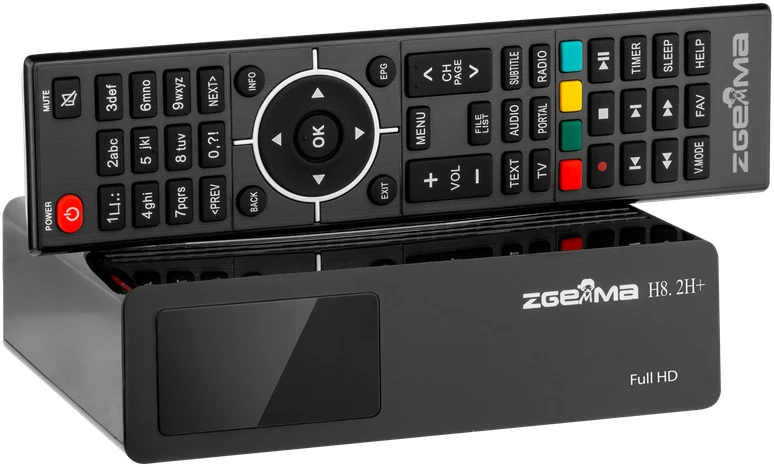 Inne LP Imtuvas kombo Zgemma H8.2H PLUS WiFi DVB-S2X + DVB-C H.265 HEVC YOUTUBE