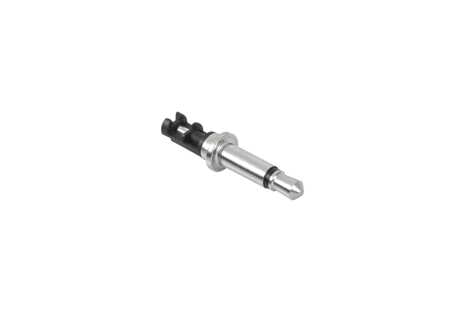 3.5mm mono kištukas su tvirtinimo dalimi