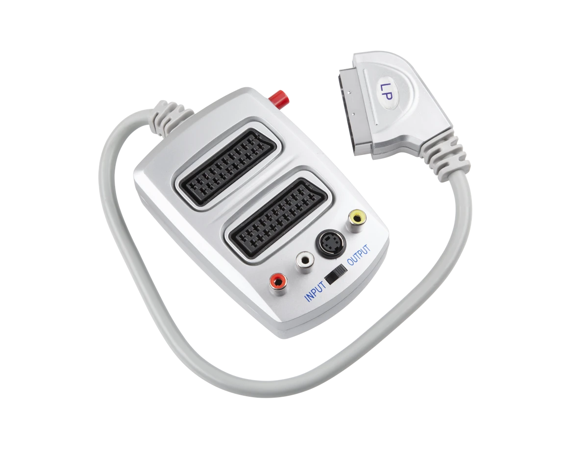 Złącze Oem Jungtis PLUG EURO-2GN+SVHS+3RCA+kištukas