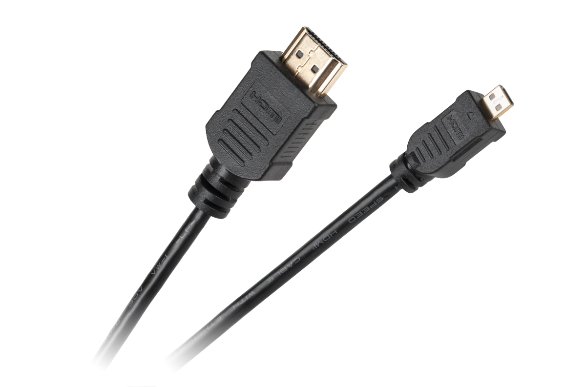 HDMI į microHDMI laido jungtys