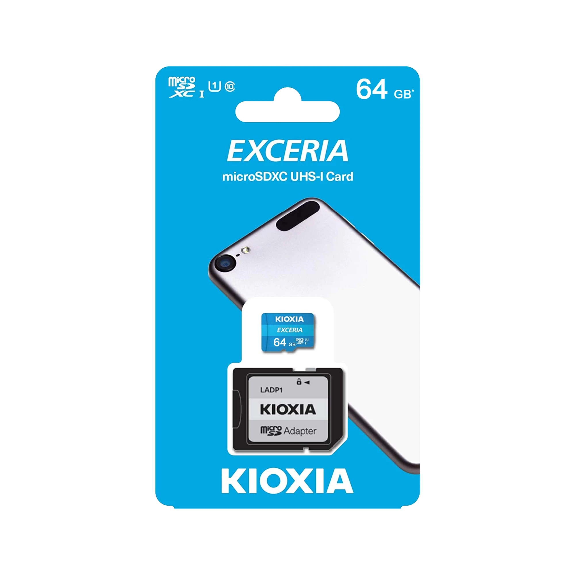 64 GB UHS-I U1 Kioxia Micro SD atminties kortelė
