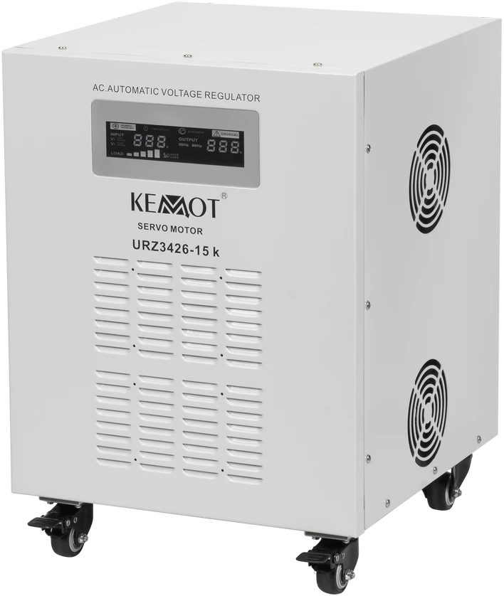 Oem KEMOT MSER-15000 automatinis įtampos stabilizatorius (15000 VA, servo variklis)