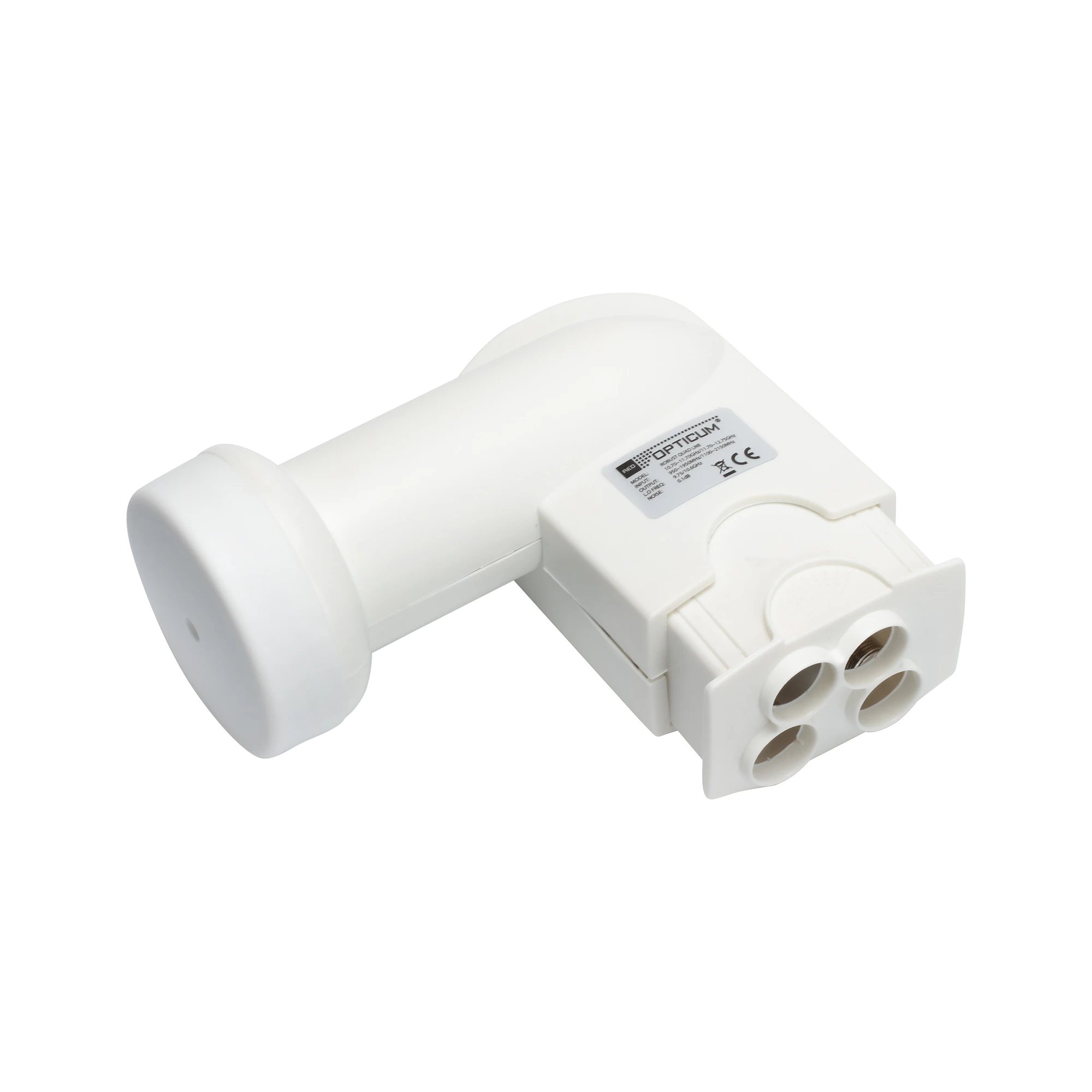 Oem OPTICUM QUAD Raudonas ROBUST 0.1 dB keitiklis
