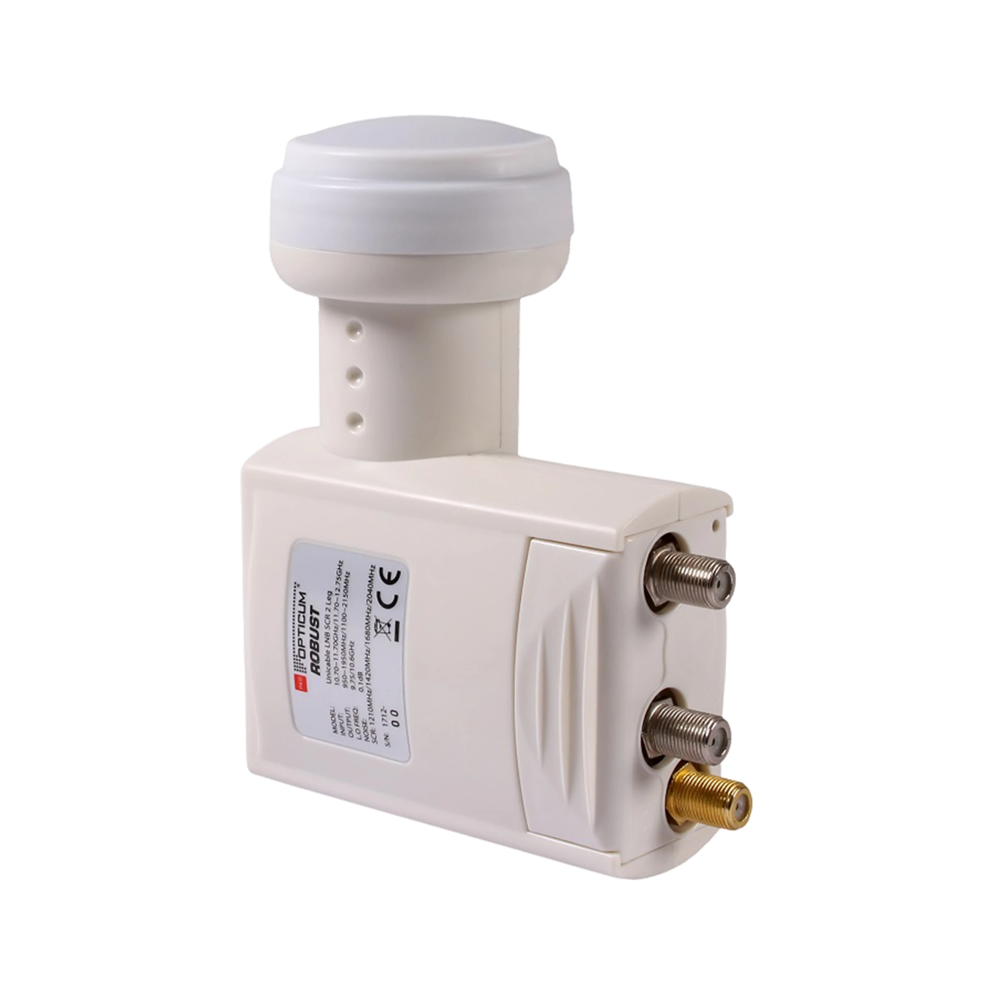 Opticum Unicable LNB su trimis jungtimis