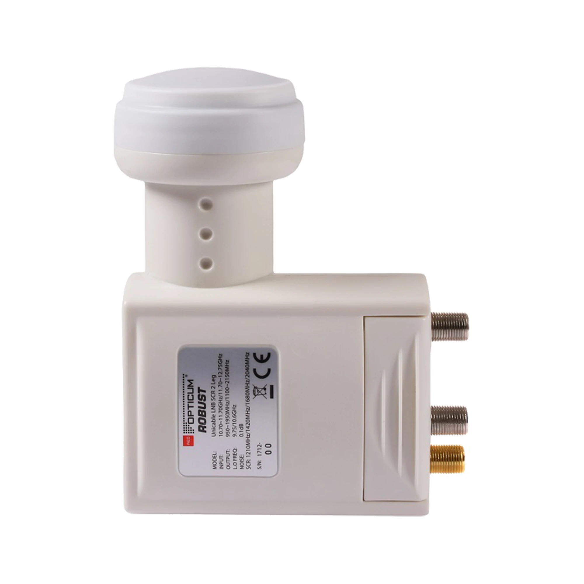 Opticum Robust LNB su trimis antenos jungtimis