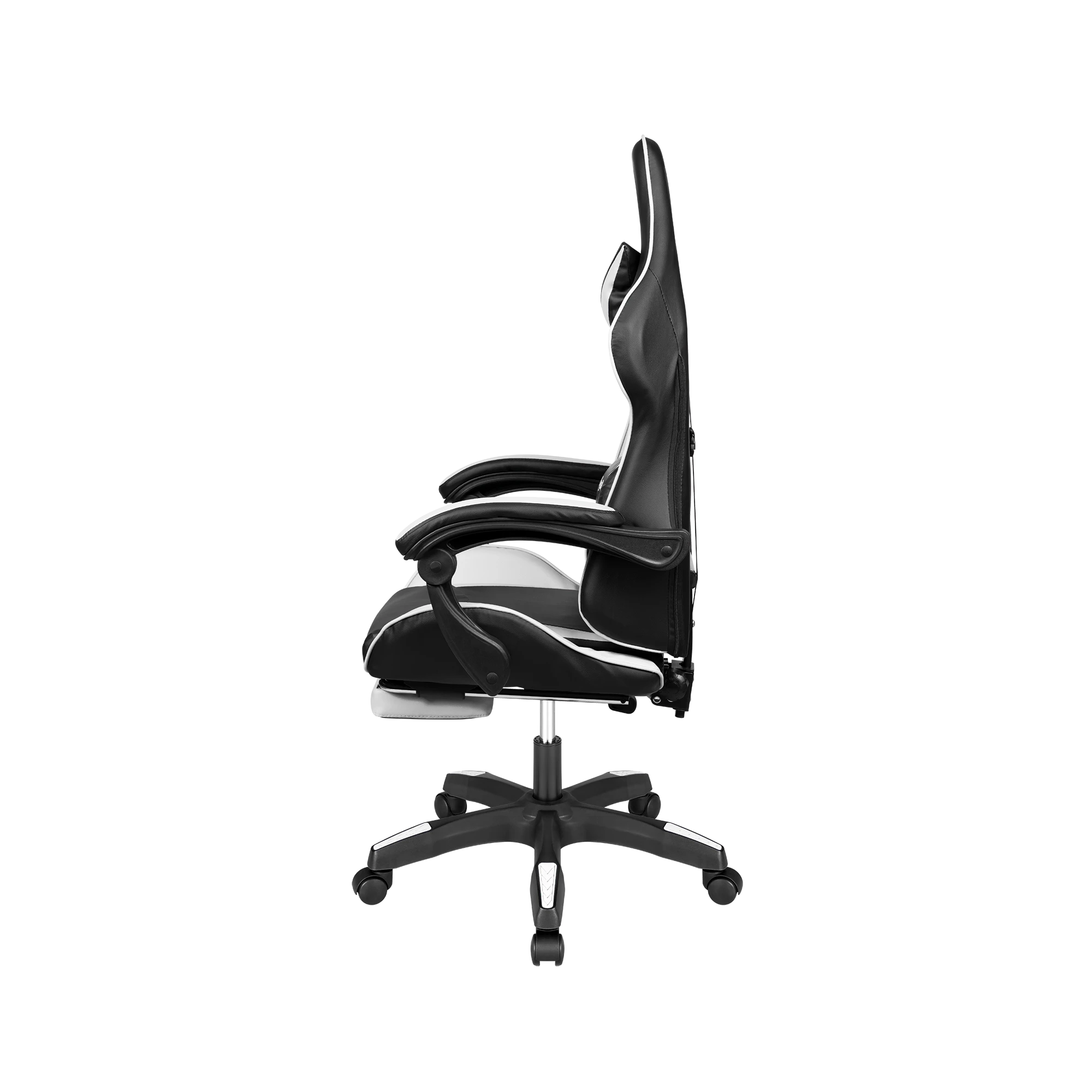 Kruger & Matz GX-150 žaidimų kėdė Juodos ir baltos spalvos