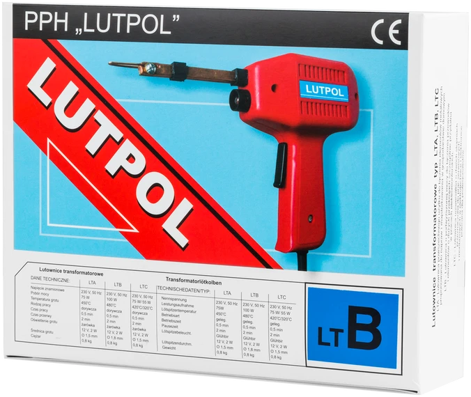 LUTPOL transformatorinis lituoklis LT-B 100W 230V